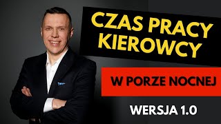 Czas pracy kierowcy w porze nocnej INSTALL [upl. by Bilski745]