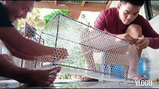 How to make Mud crab trap Michael Damaso [upl. by Naleek]