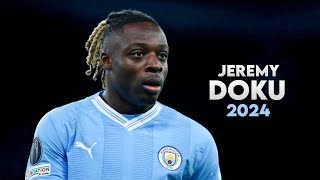 jeremy doku 202324  Dribbling Skills Assists amp Goals  HD [upl. by Meikah157]