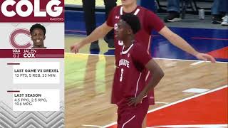 Syracuse vs Colgate  20241112  NCAAB Game [upl. by Biles]