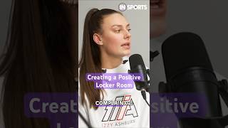 How to keep the locker room positive and productive 🏐✨ izzyashburn5145 lockerroom podcast [upl. by Cailean]