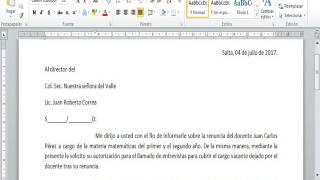 Como realizar una nota en Word [upl. by Anayd]