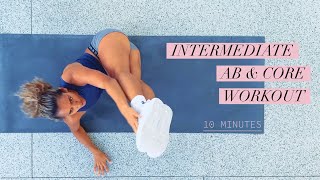 10 Minute Ab amp Core Workout  Intermediate amp High Energy  Follow Along  Shona Vertue [upl. by Rois]