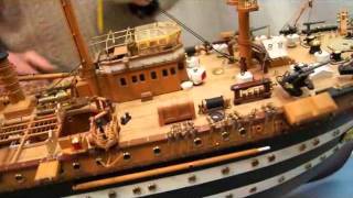 Amerigo Vespucci static naval model [upl. by Vickie]