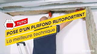 Comment poser un plafond autoportant facilement   Bricorama [upl. by Milt649]