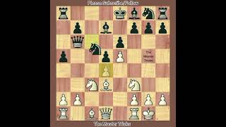 amazing checkmate । French defense । Paulsen attack । chess tricks । checkmate । The Master Tricks [upl. by Nauqahs]