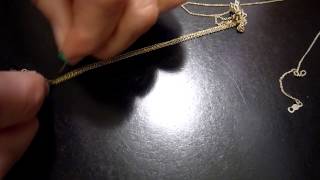 How to Untangle Gold Chains  Calla Gold Jewelry [upl. by Zetneuq917]