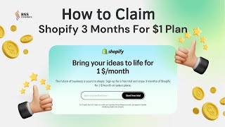 Shopify 3 months deal tutorial [upl. by Siward440]