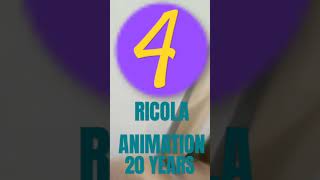 Ricola Animation 20 Years 20152016 logo [upl. by Idnar885]