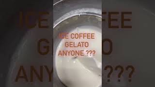 Ice Coffee Gelato Anyone  theitaljuicery ctgelato coffee coffee allnaturalcleaningredients [upl. by Alleynad]