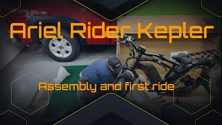 Arial Ride Kepler assembly and first ride [upl. by Nnyrat]