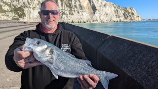 Short fishing session at Samphire hoe bass [upl. by Genet]