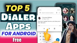 Top 5 Best Dialer apps for Android in 2023 Best Dialer apps and Call recorder apps in 2023 [upl. by Lehman603]