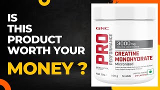 GNC PRO CREATINE MONOHYDRATE REVIEW labtested best creatine [upl. by Eckardt]