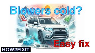 Mitsubishi Outlander PHEV Heating Issues  FIXED [upl. by Gareri]