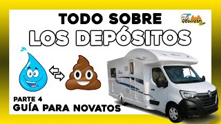 VOYenVAN  💩¿Cómo se VACÍAN las AGUAS GRISES y NEGRAS GUIA de AUTOCARAVANAS para NOVATOS PARTE 4 [upl. by Anaiviv943]