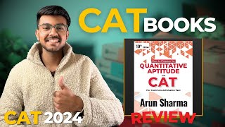 Honest Review❗️CAT Exam Books by Arun Sharma  CAT 2024 📚 [upl. by Rebmit]