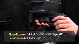 Barska Micro GLX Green Laser Sight at SHOT Show 2013 Video [upl. by Tloh]