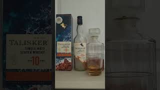 Talisker 10 year old single malt scotch whisky shorts [upl. by Reywas]