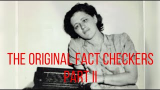 2124 The Original Fact Checkers Part II Axis Sally amp Lord Haw Haw [upl. by Ashlin611]