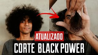 CORTE CABELO CACHEADO MASCULINO atualizado  BLACK POWER  Juliano Souza [upl. by Ahiel834]