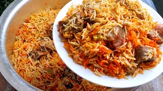 पुरानी दिल्ली की मशहूर मटन दम यखनी बिरयानी  Delhi Restaurant Style Original Biryani Recipe ❤️ [upl. by Tammi673]