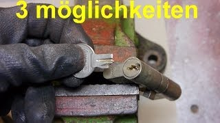 Schlüssel abgebrochen 3 Möglichkeiten Anleitung  Key canceled [upl. by Jeggar]