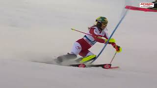 AUDI FIS Ski World Cup  Womens Slalom  Levi FIN Nov 11 2023 highlights weareskiing [upl. by Lerad]