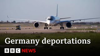 Germany resumes Afghan deportations after mass stabbing  BBC News [upl. by Eberle]