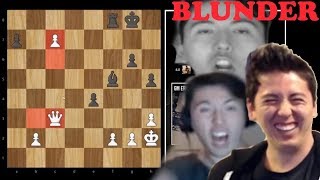 GM Eric Hansen Losing His Mind Chess RAGE [upl. by Olimac573]