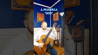 playing A PIAZZOLLA quotZITA introquot guitar guitarist guitarplayer guitarra tango guitarsolo [upl. by Prinz]