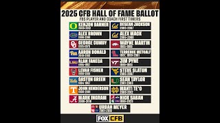 Who should be selected for the 2025 College Football Hall of Fame [upl. by Gunner471]