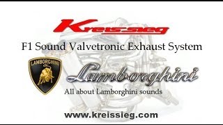 All about exhaust sounds of Lamborghini Kreissieg [upl. by Delastre146]