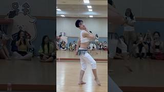 BELLYDANCE DRUM SOLO  WONJOONG AHN  workshop  wonjoongahn dance [upl. by Llehsar]