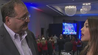 Jeff Kauffman shares excitement after Iowa polls close [upl. by Kolk210]