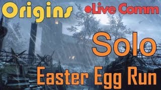 Origins Livestream  Solo Easter Egg amp 9 Perks Attempt  Live commentary  BO2 Apocalypse DLC [upl. by Storm]