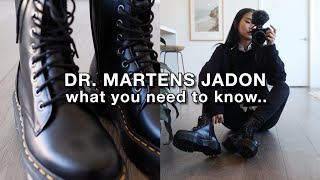 DR MARTENS JADON Review WATCH THIS Before You BUY DOCS [upl. by Amled]