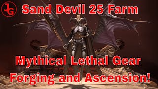 Sand Devil 25 Farm  Ascending New Lethal Gear Raid Shadow Legends raidshadowlegends [upl. by Melanie]