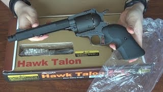 Airsoft Unboxing the Ruger Super Blackhawk Marushin Hawk Talon from Impulse101 [upl. by Aneelahs]