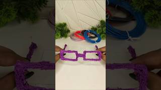 3D pen craft making process ll chasma shortvideo 3d3dpenarttrending [upl. by Tare380]