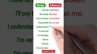 Informal English VS Formal English Words [upl. by Yaj]