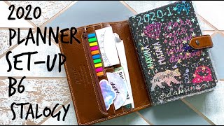 2020 Planner set up B6 Stalogy [upl. by Christiane]