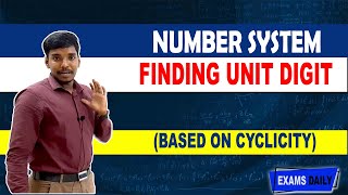 Number System  Finding Unit Digit Based on Cyclicity  தமிழில்  Cyclicity Tricks amp Shortcuts [upl. by Kawai]