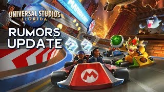 New Ride Rumors Update for Universal Studios Florida Mario Kart More Potter SLoP amp Bourne [upl. by Nuawed445]