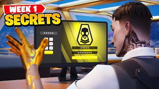 Fortnite Hidden Secrets Easter Eggs and Amazing Details Season 2 [upl. by Anekam]