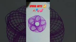 Spiral Arts GeometricArt DrawingShortsArtShortsCreativeShortsSpiralDesigns ShortFormArt [upl. by Eittocs]