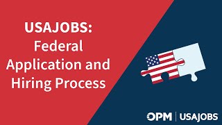 USAJOBS Federal Application and Hiring Process [upl. by Oetsira]