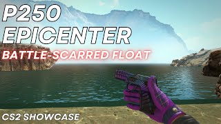 P250 Epicenter BattleScarred  CS2 SKIN SHOWCASE 1120 [upl. by Haikan]