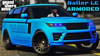 Baller LE Armored Review amp Best Customization  GTA 5 Online  Autobiography Range Rover Sport SVR [upl. by Salokkin390]