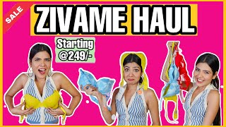 MUST HAVES Zivame Try On Haul  Upto 60 off SALE  Niharika Jain [upl. by Alo]